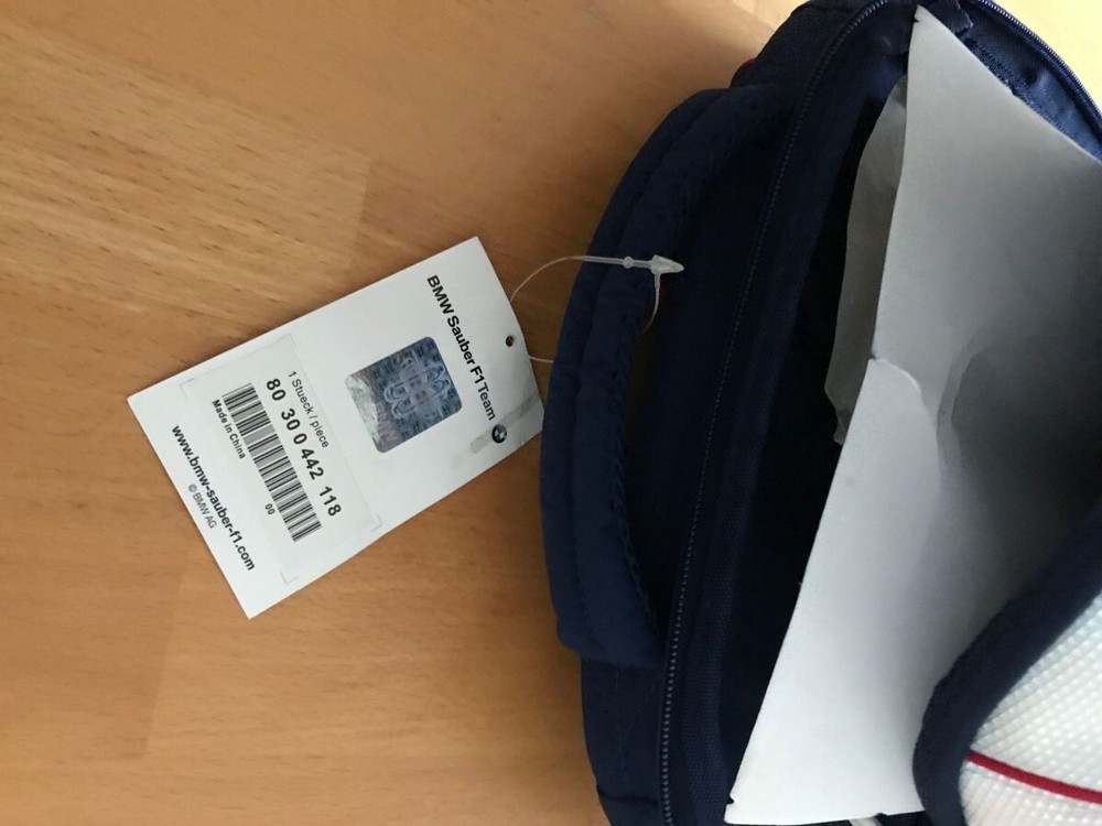 BMW Sauber F1 Backpack (new)