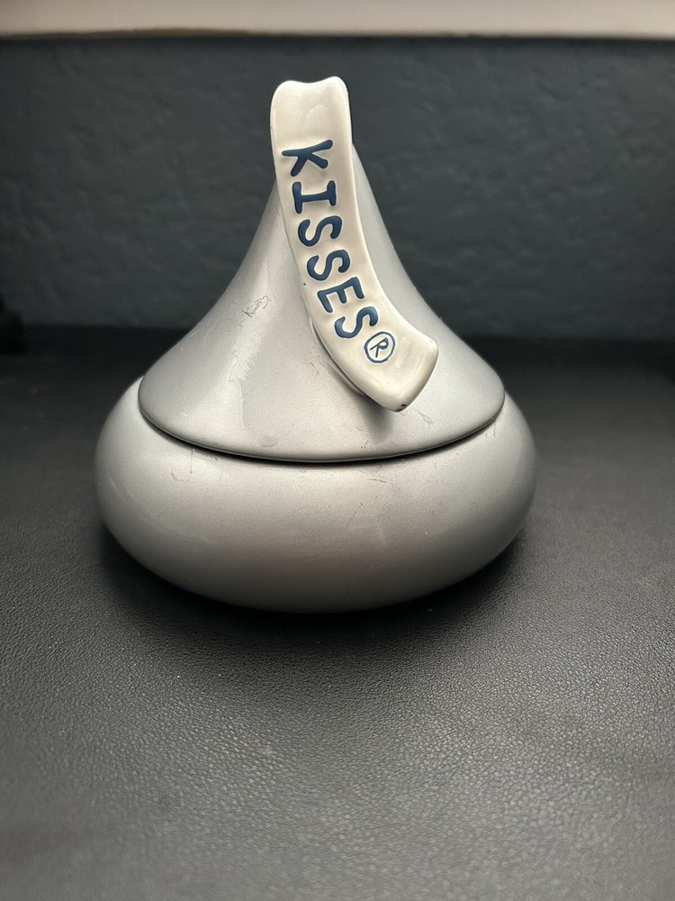 Hershey's Kisses Galerie Ceramic Candy Dish - Silver