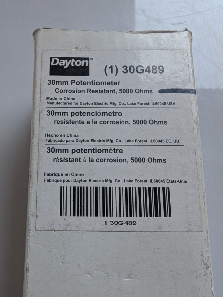 DAYTON 30G489