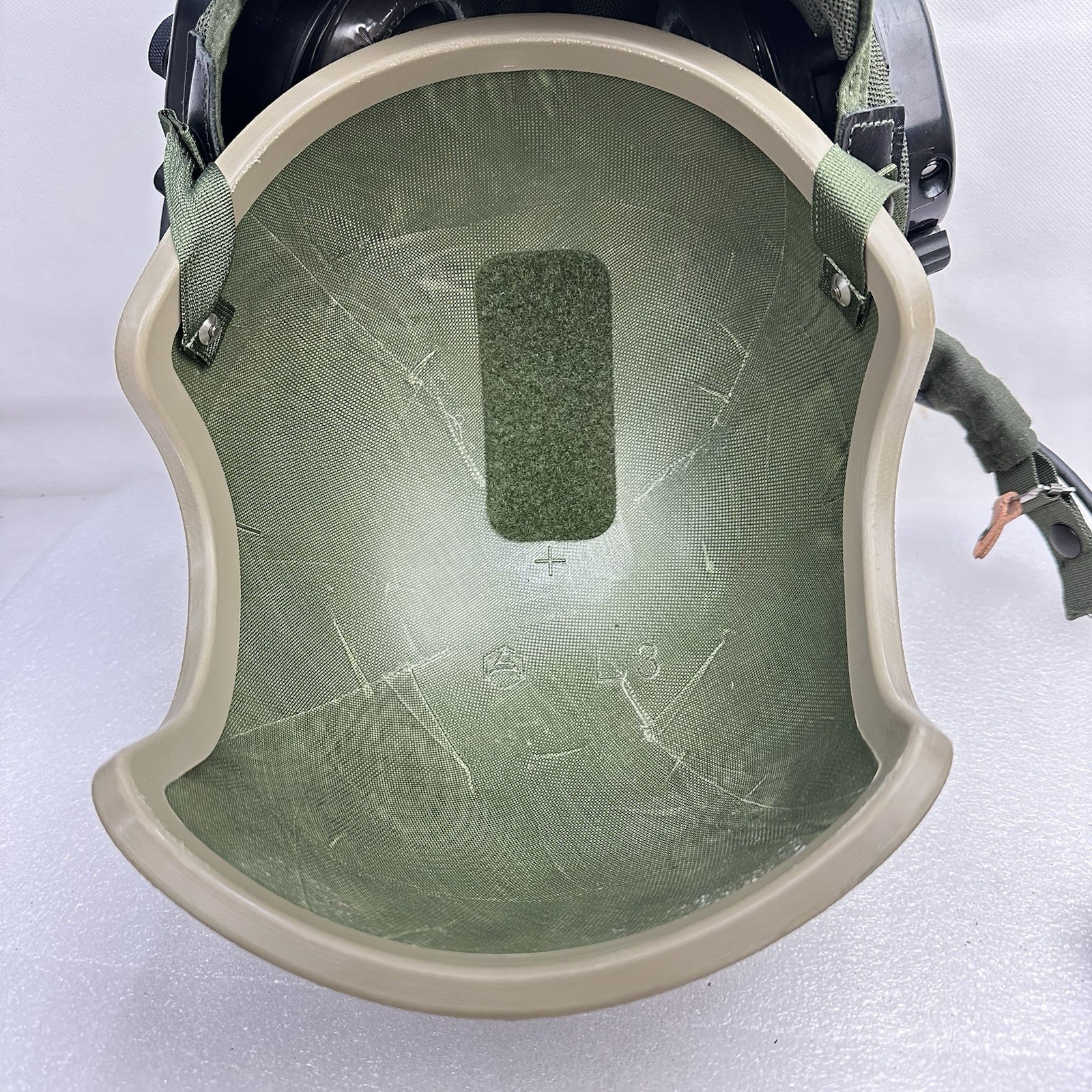 Large ArmorSource AS770 CVC Military Combat Vehicle Crewman Helmet W/ Comms Nice