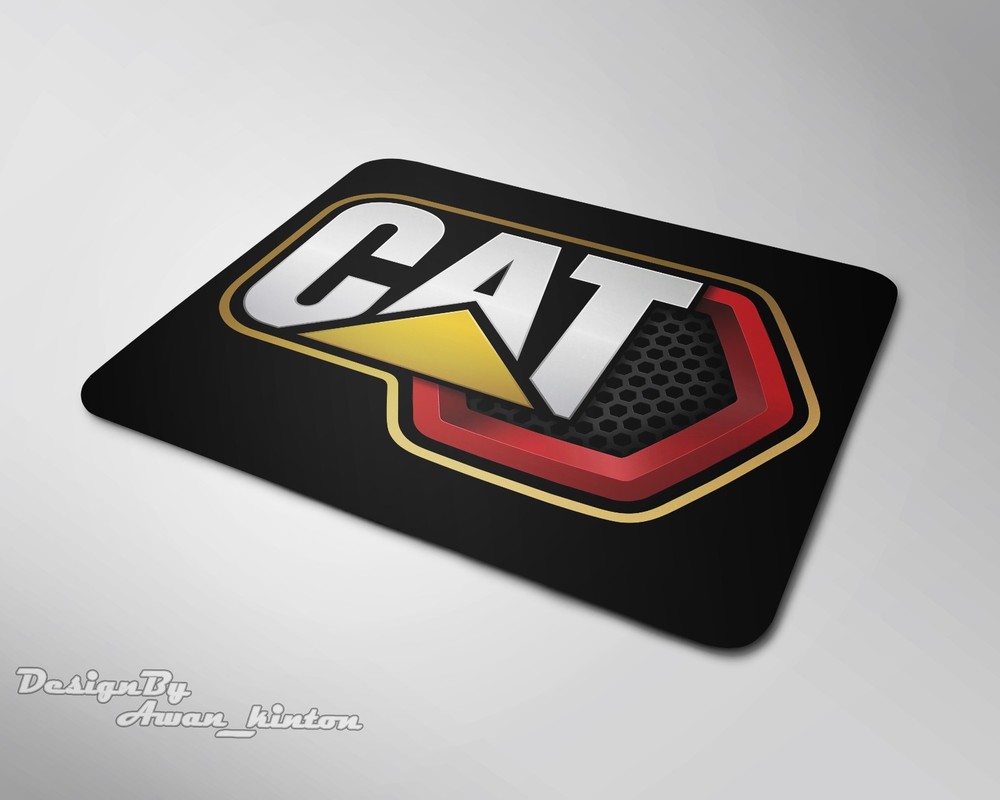 Mouse Mad New CAT Machinery Rubber Mouse Pad For PC