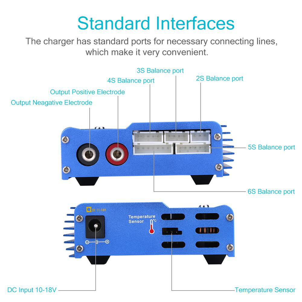 B6 LiPo Smart Battery Balance Charger Discharger iMAX 80W For RC NiMH LiFe NiCd