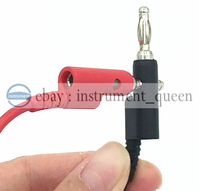 Mini-Hook Test Lead Set multi-stacking 4mm banana plugs,Replace TL940