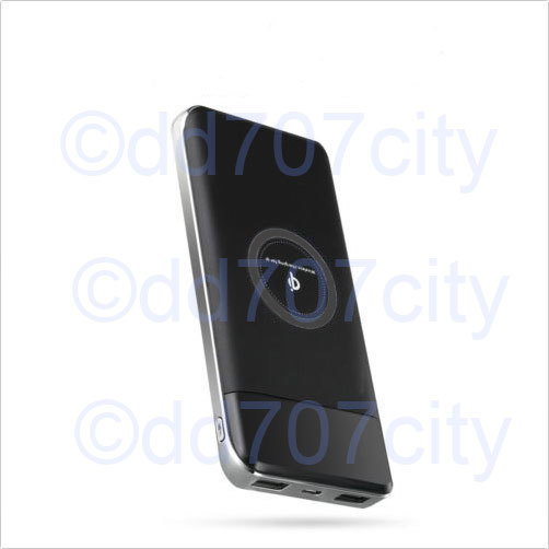 20000mAh R Power Bank USB Type-C Wireless Charging LCD LED Portable Battery