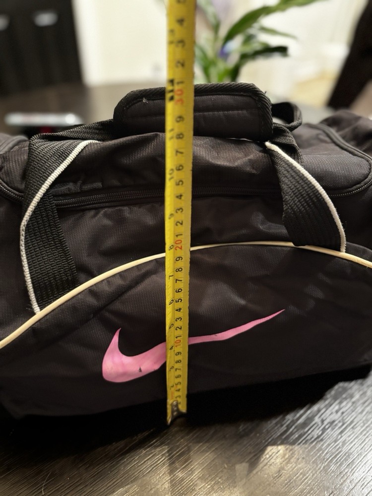 Nike Duffle Bag Black Pink *READ DESCRIPTION