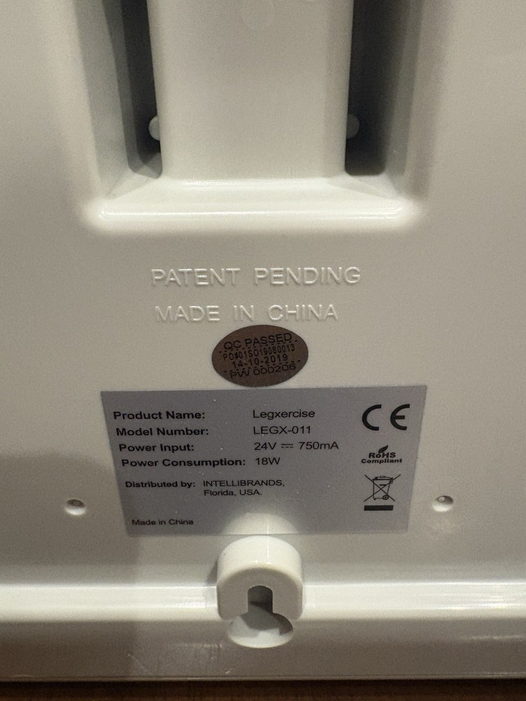 LegXercise LEGX-011 Motorized Leg Activator Exercise Machine (TESTED)