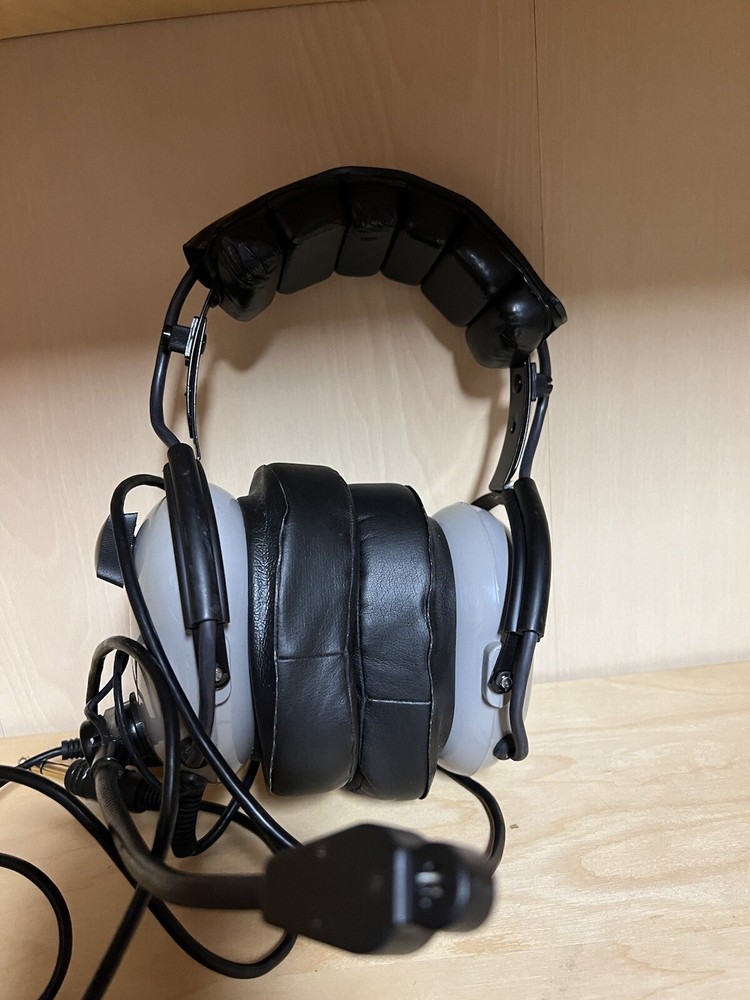 SOFTCOMM Soft Comm Phoenix Aviation Headset, *Untested, SELLING AS IS