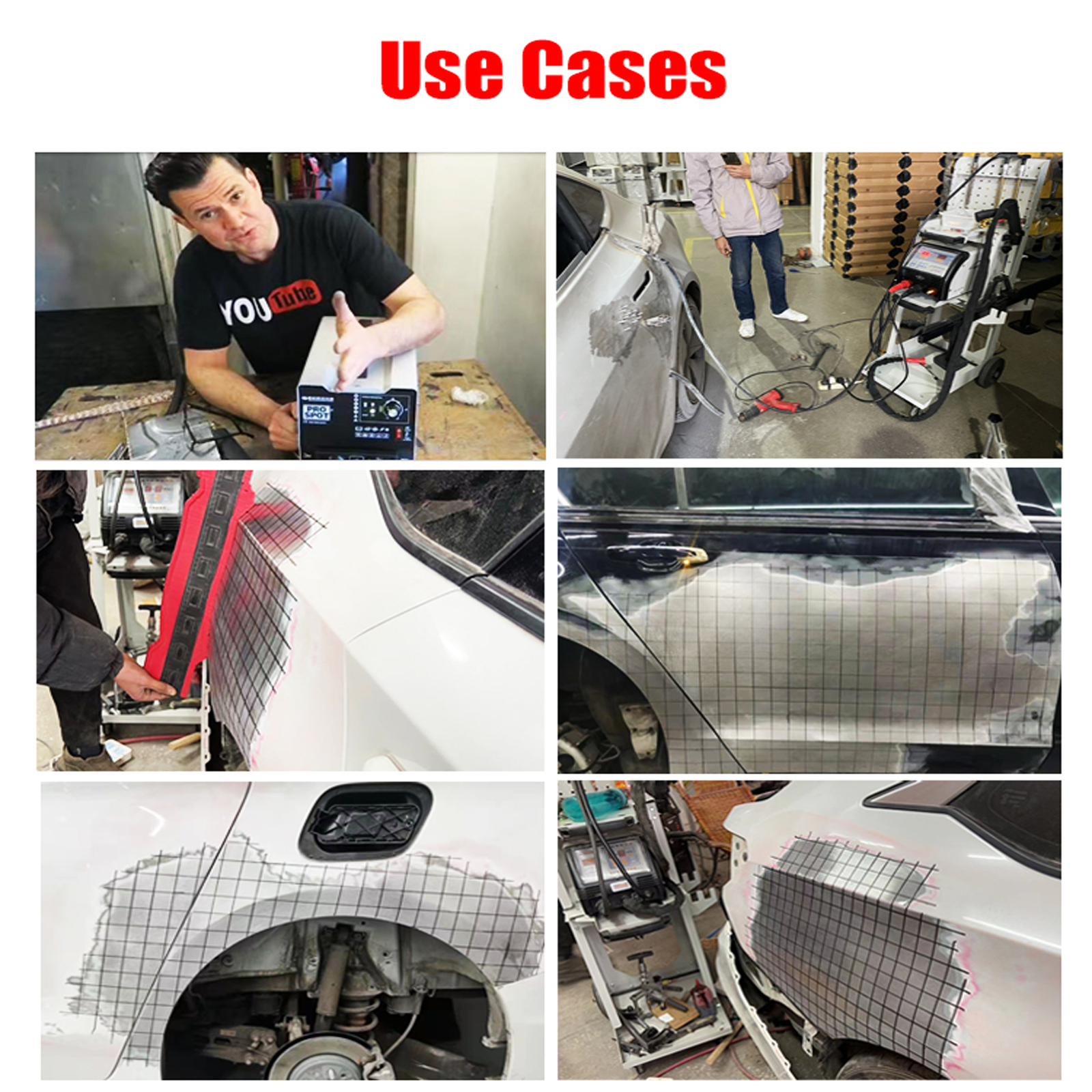 PRO 110VSpot Dent Puller Machine 1.8KW Welder 5 Modes Car Body Dent Remover Tool