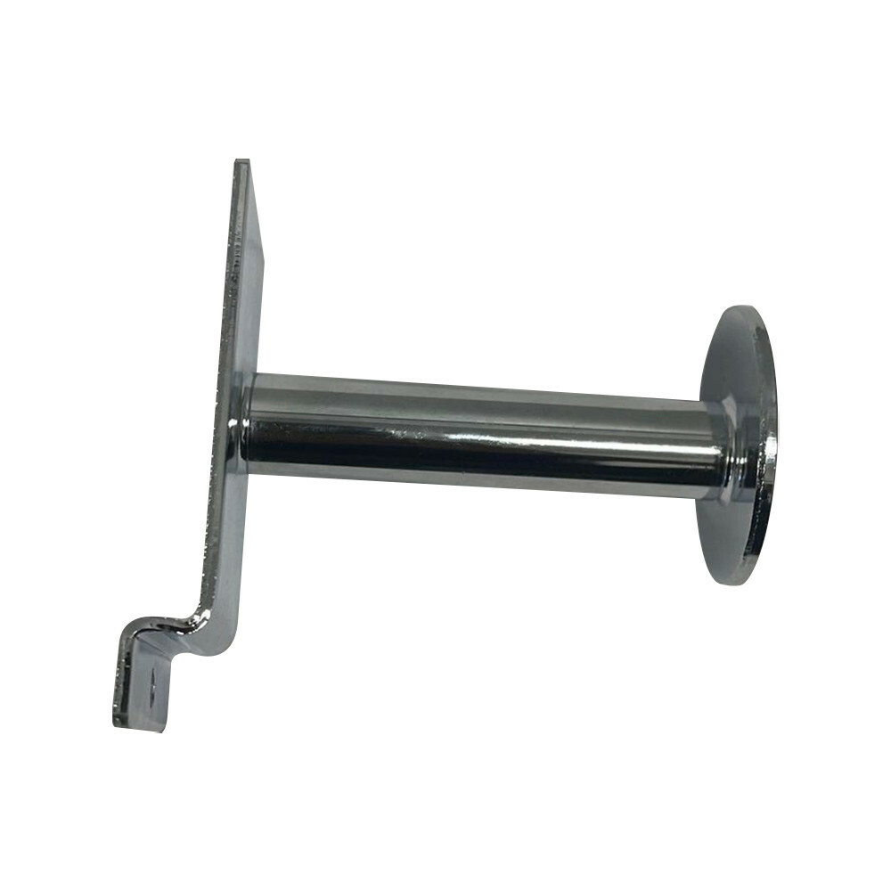 10 Pcs 3'' Chrome Single Garment Hook Slatwall Fitting Display Hanger Disc End