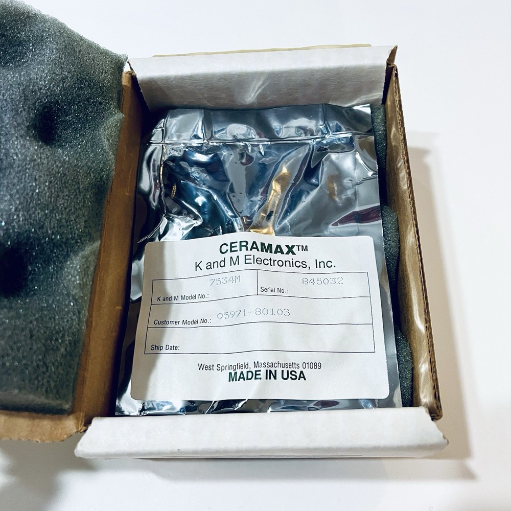 HP 05971-80103 Channel Electron Multiplier Replacement Horn Ceramax 7534M