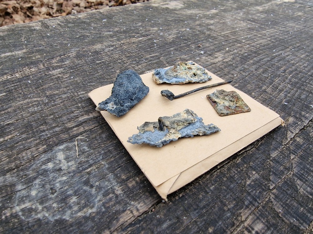 WW2 Original German Badges Front Item Relic.