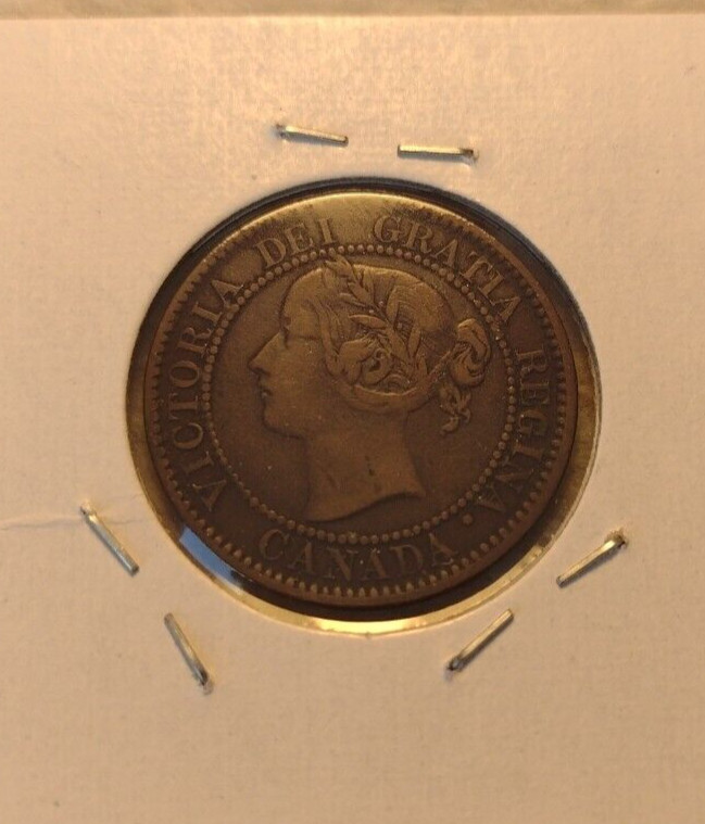 4 Canadian Large Cents (B16)