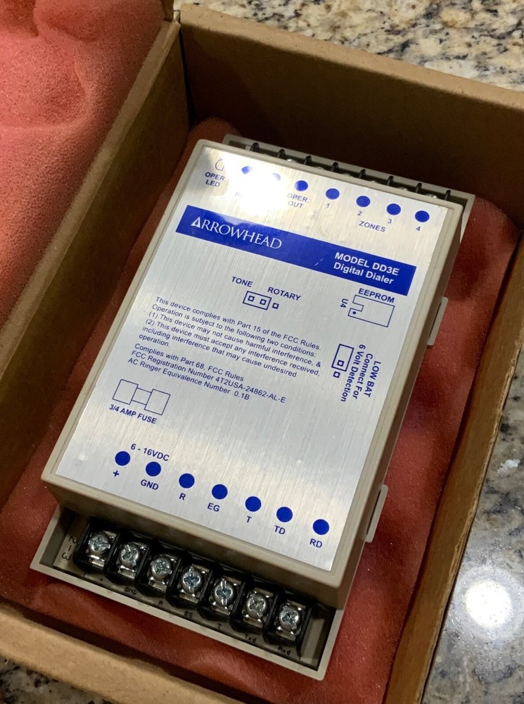 Arrowhead Model No. DD-3E Digital Communicator DD3E Used Untested