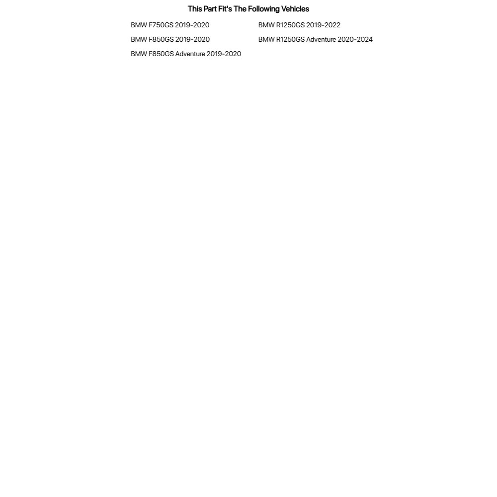 Barkbusters 2064410146 VPS Two Point Mounted Handguard Kit Blue