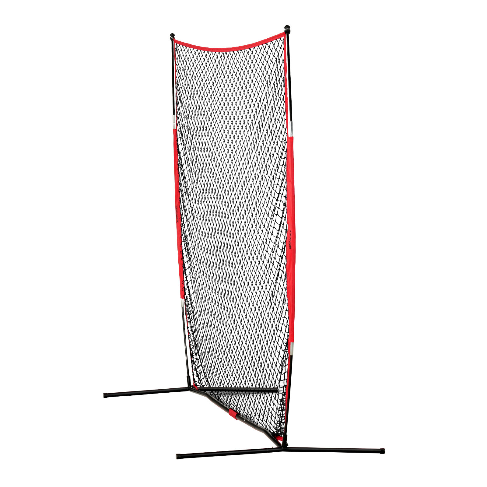 VEVOR Barricade Backstop Net Ball Sports Barrier Softball Practice Net 7x7ft