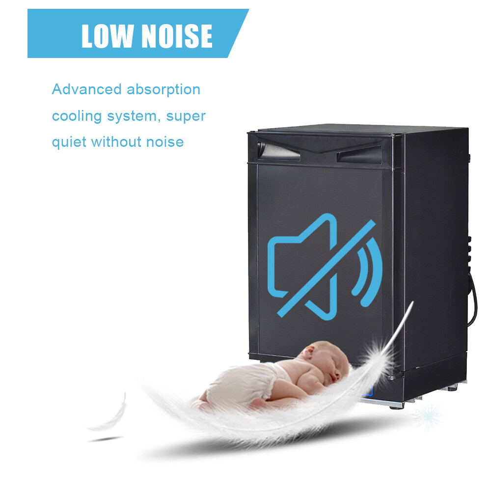 3-Way Propane Gas Fridge Camper Caravan RV Motorhome LPG 12V 110V Cooler 40L