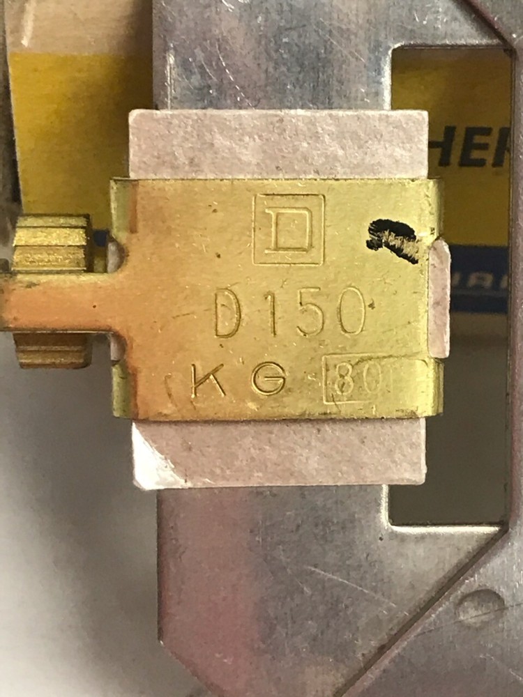 Square D D150 Motor Starter Overload Heater