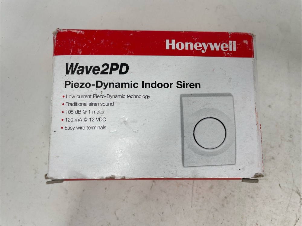 Honeywell Wave2PD Piezo-Dynamic Indoor Siren (D9)