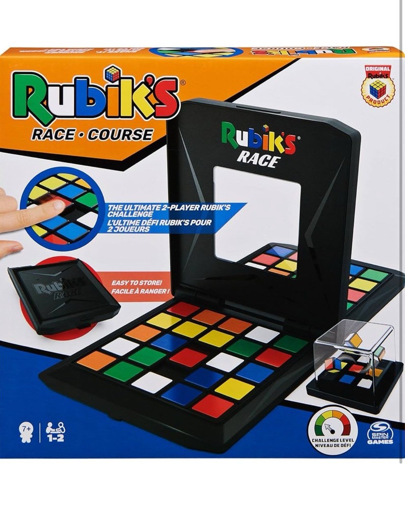 Rubik’s Cube Rubik's Race Classic Fast Paced Puzzle Strategy Sequence Board Game