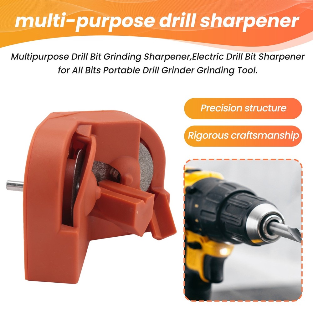Multipurpose Drill Bit Grinding Sharpener,Electric Drill Bit Sharpener for 8978