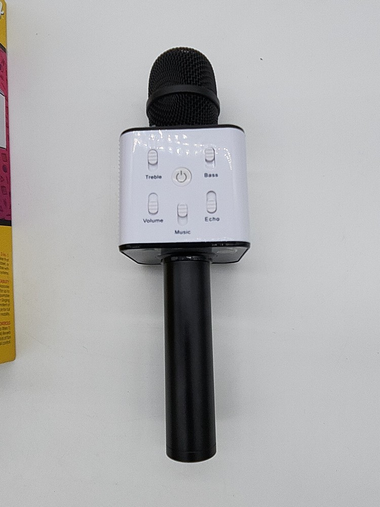 Sing-along Pro Bluetooth Microphone - Wireless Karaoke Microphone - Black
