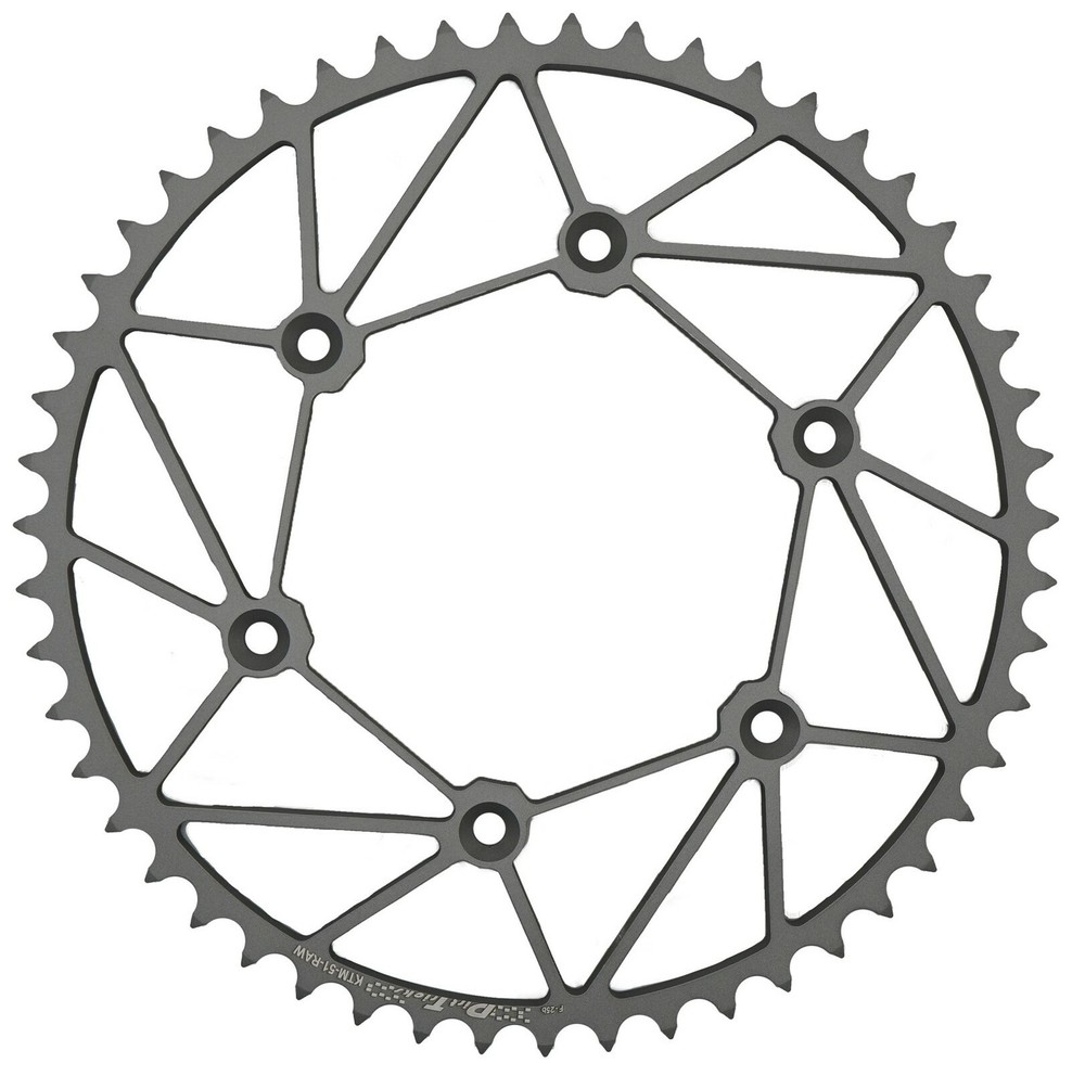 Rear Sprocket Chromoly 49t 520 Raw Hon