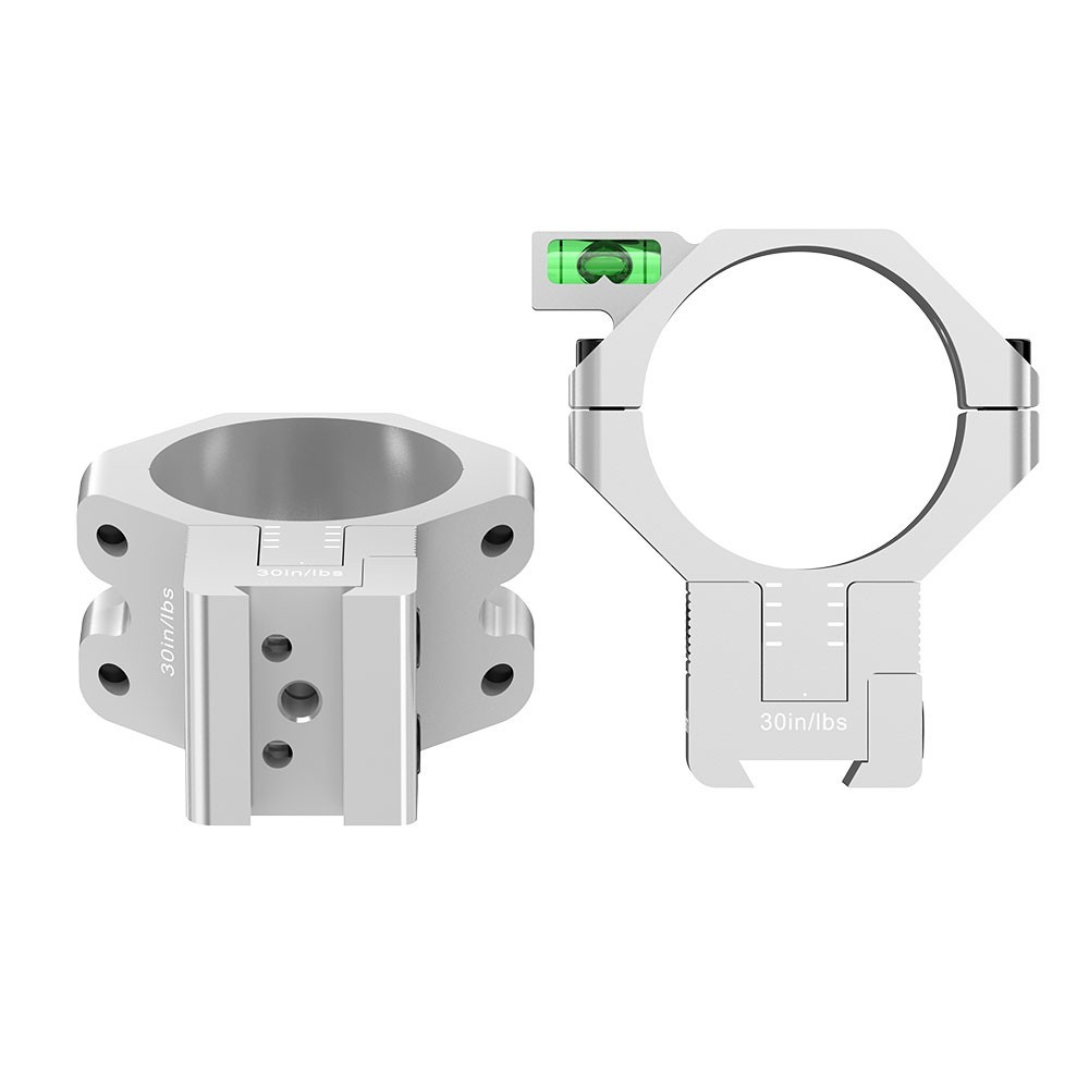 1"/30mm WestHunter Riser Dovetail Scope Mount Rings Adjustable With Bubble Level
