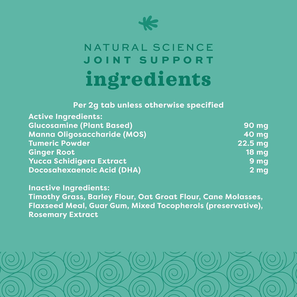 Oxbow Natural Science Joint Support, anti Inflammatory Supplement for Rabbit & G