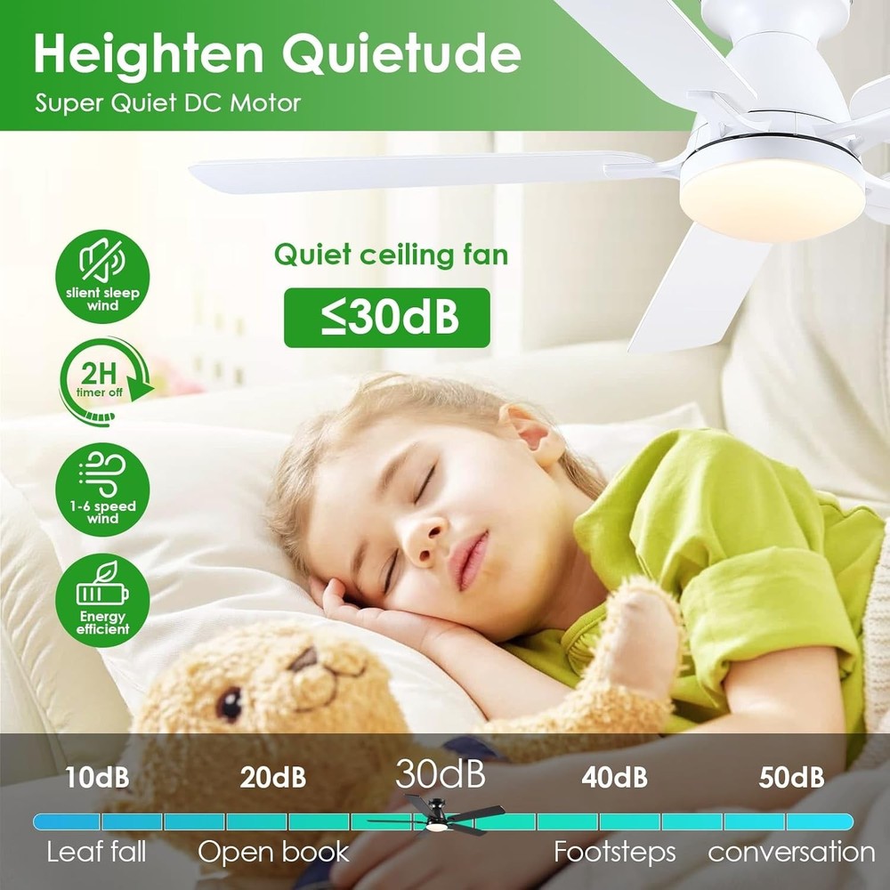 Sophisticated 56" Ceiling Fan with Dimmable LED Light and Stylish Remote Control