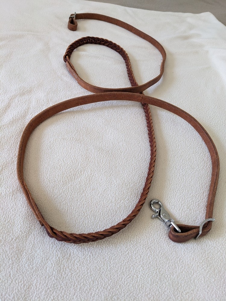 braided roping reins