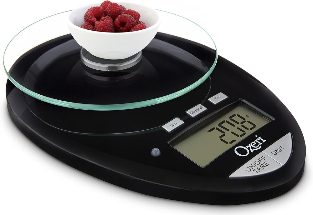 Pro II Digital Kitchen Scale with Removable Glass Platform and Countdown Kitchen