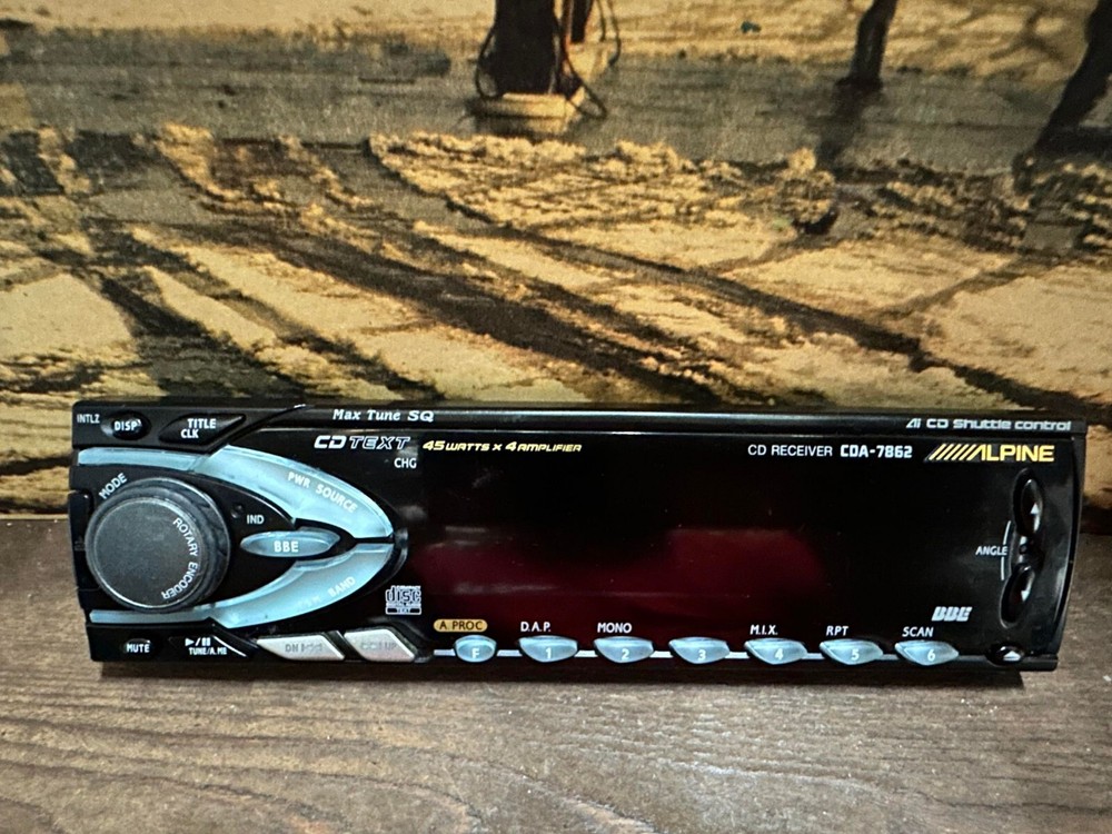 CDA-7862  faceplate alpine