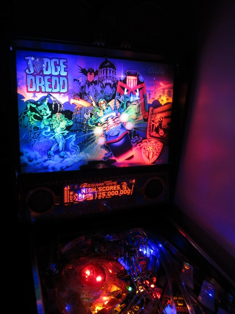 JUDGE DREDD - NON GHOSTING Lighting Kit custom SUPER BRIGHT PINBALL LED KIT