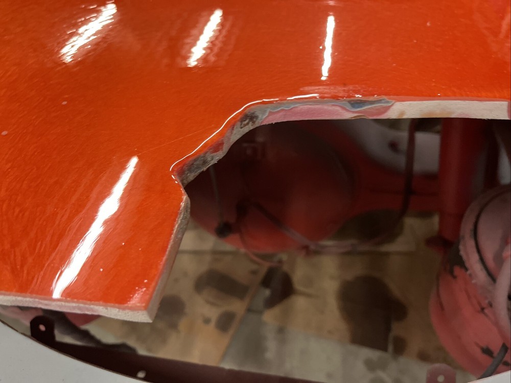 Peterbilt 379 LH Driver Floor Cherry Red New