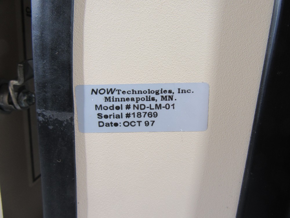 NOW TECHNOLOGIES ND-LM-01 RESERVOIR SYSTEM W/ ELECTRONICS