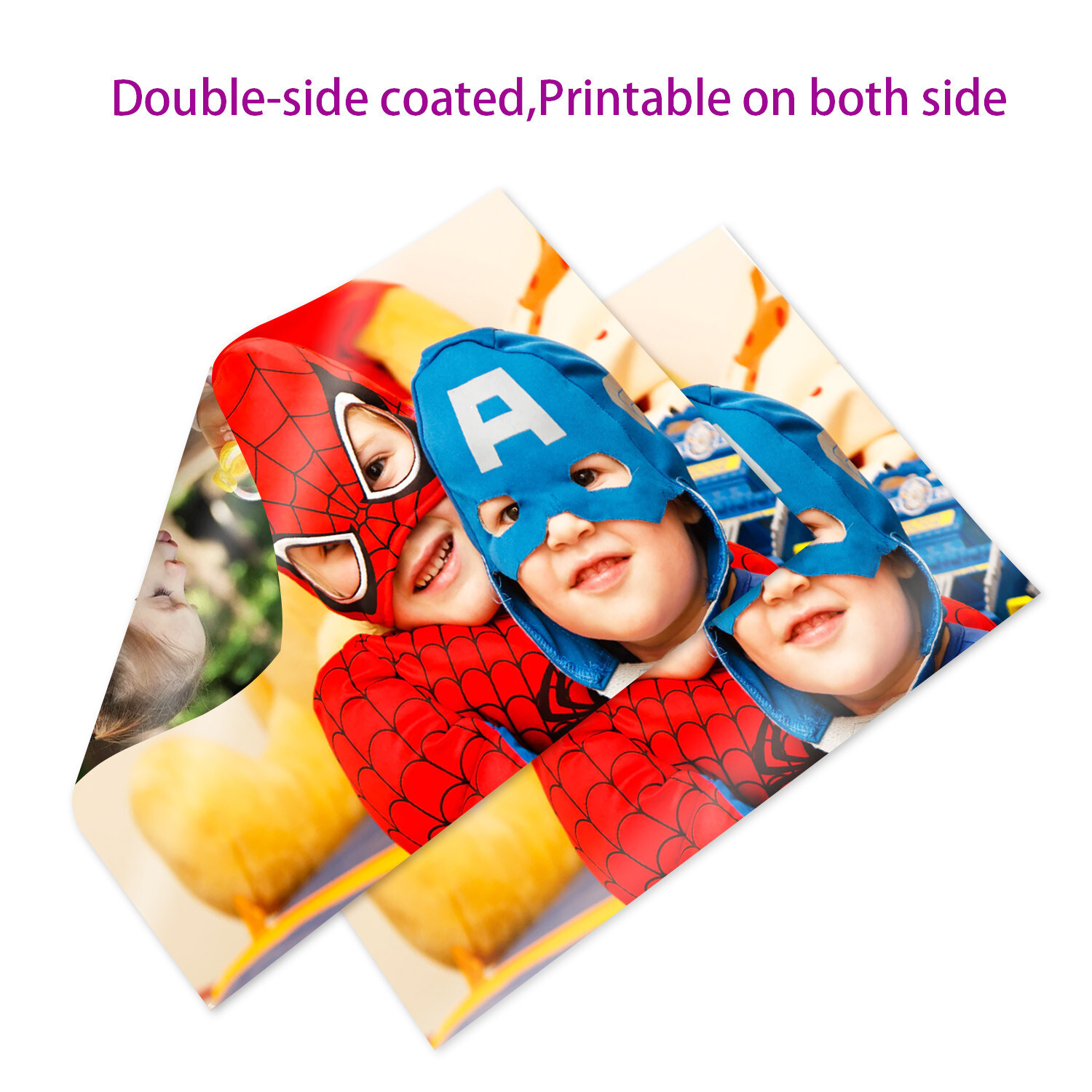 Koala Double Sided Photo Paper 8.5x11 Glossy 69lb Heavy Cardstock Inkjet Printer