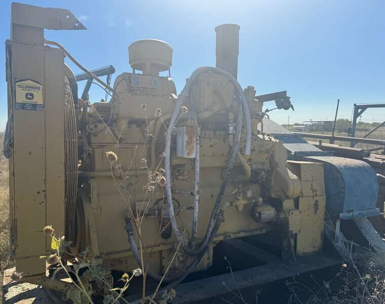 550HP Caterpillar D353 spacer plated engine power unit,