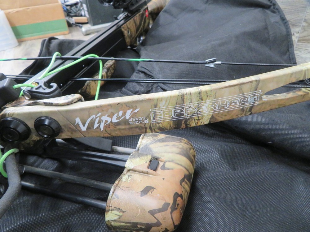 PSE Viper Copperhead Crossbow with Scope & Soft Case