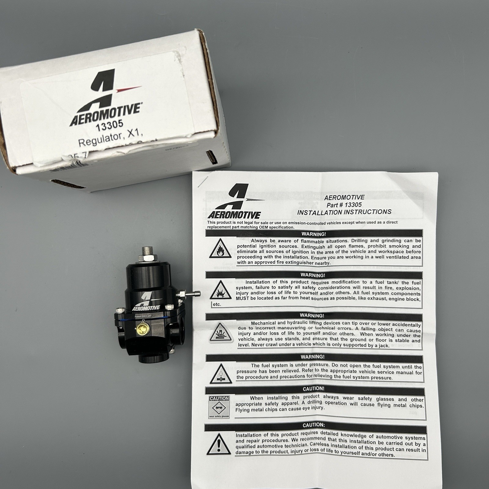 Aeromotive 13305 X1 Series EFI Pro Bypass 2-Port Regulator