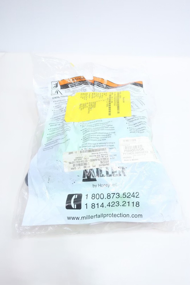 Miller P950QC/UGN Universal Fit Green Python Harness