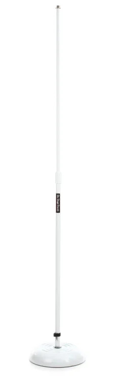 On-Stage Stands MS7201W Round-base Mic Stand - White
