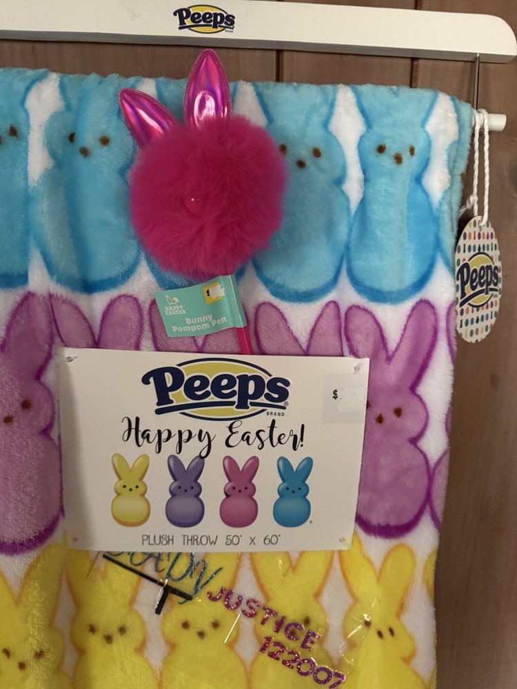 Peeps Easter Throw New 50'x60' ******PLUS******