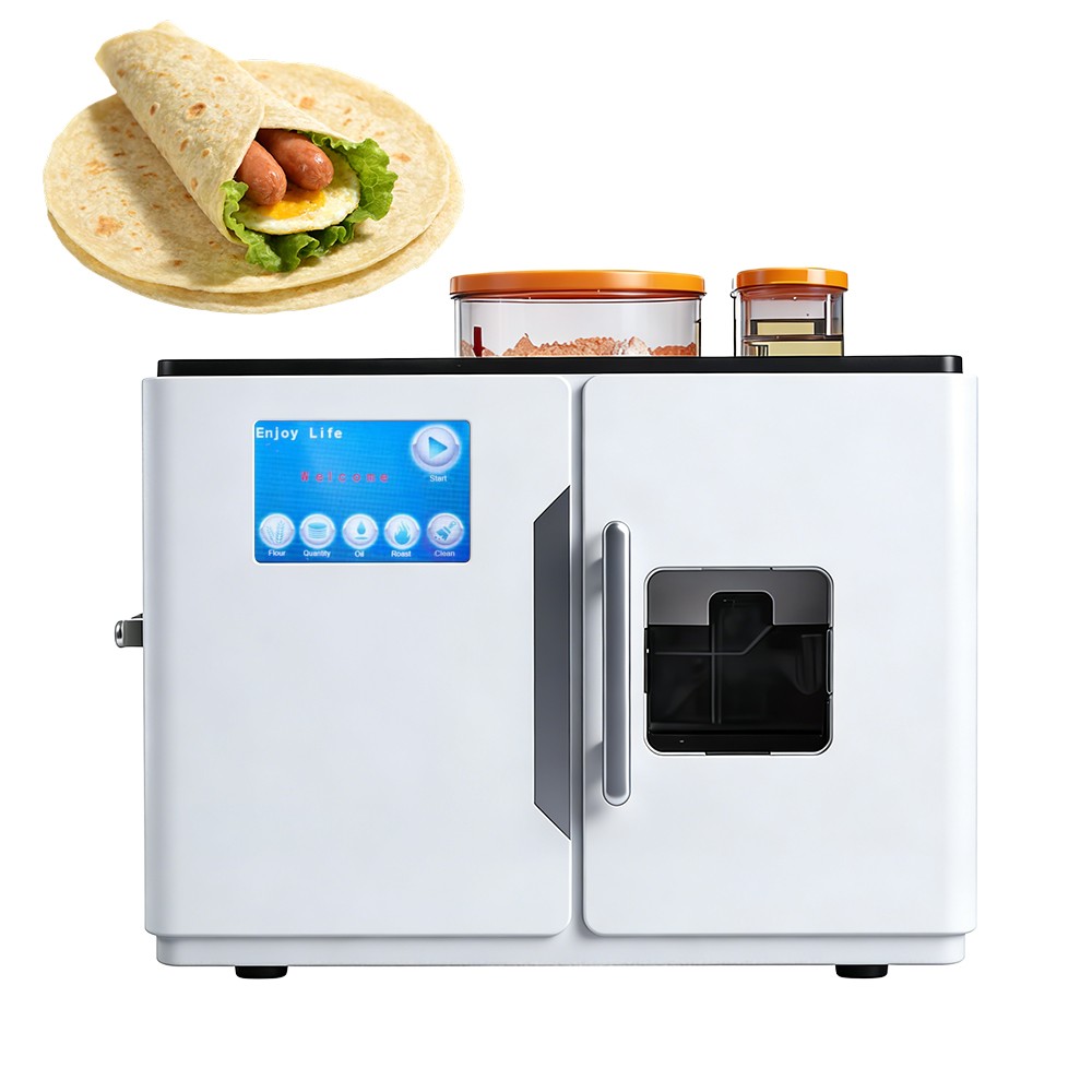 Automatic Electric Magic Roti Maker Tortilla Indian Bread Robotic Machine New