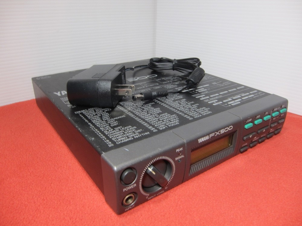 Yamaha FX500 Multi Effects Processor Guitar Effect w/ AC Adapter / Fast Shipping