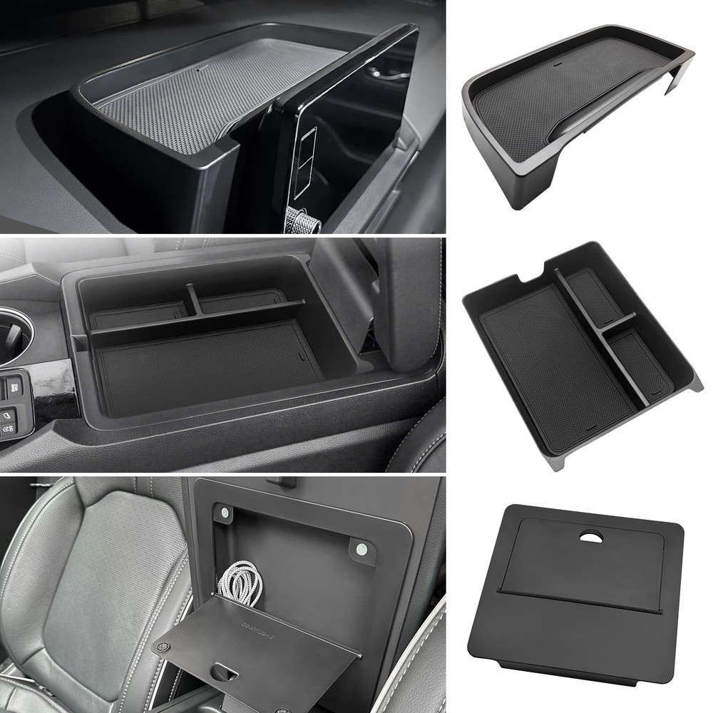 for Pilot Center Console Organizer & Dash Storage Tray & Magnet Armrest Hidde...