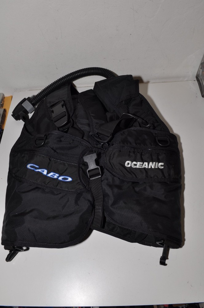 Oceanic Cabo XS Suba Diving Vest Black