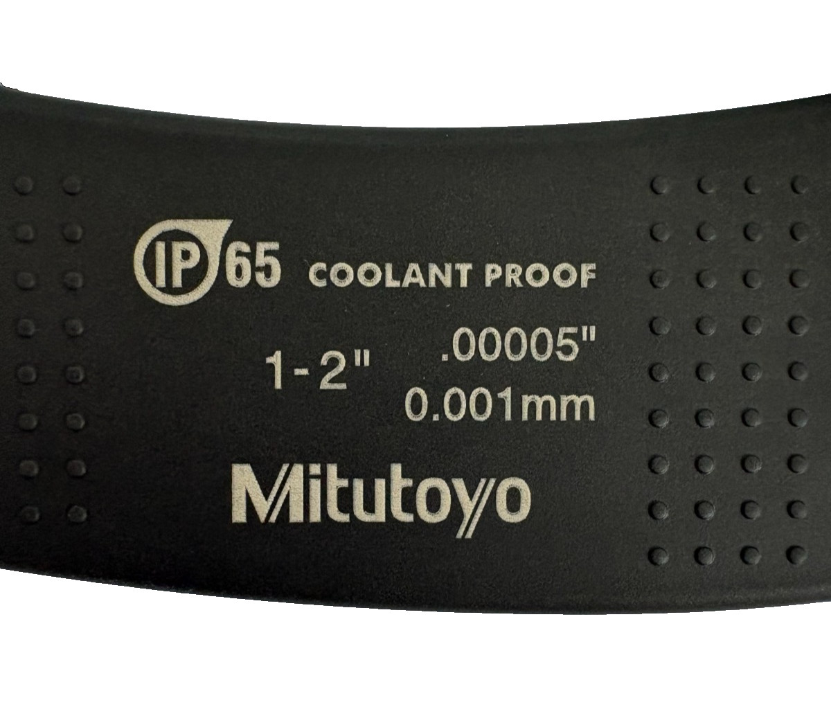 MITUTOYO 293-345-32 1-2" IP65 .0005" GRAD DIGITAL MICROMETER