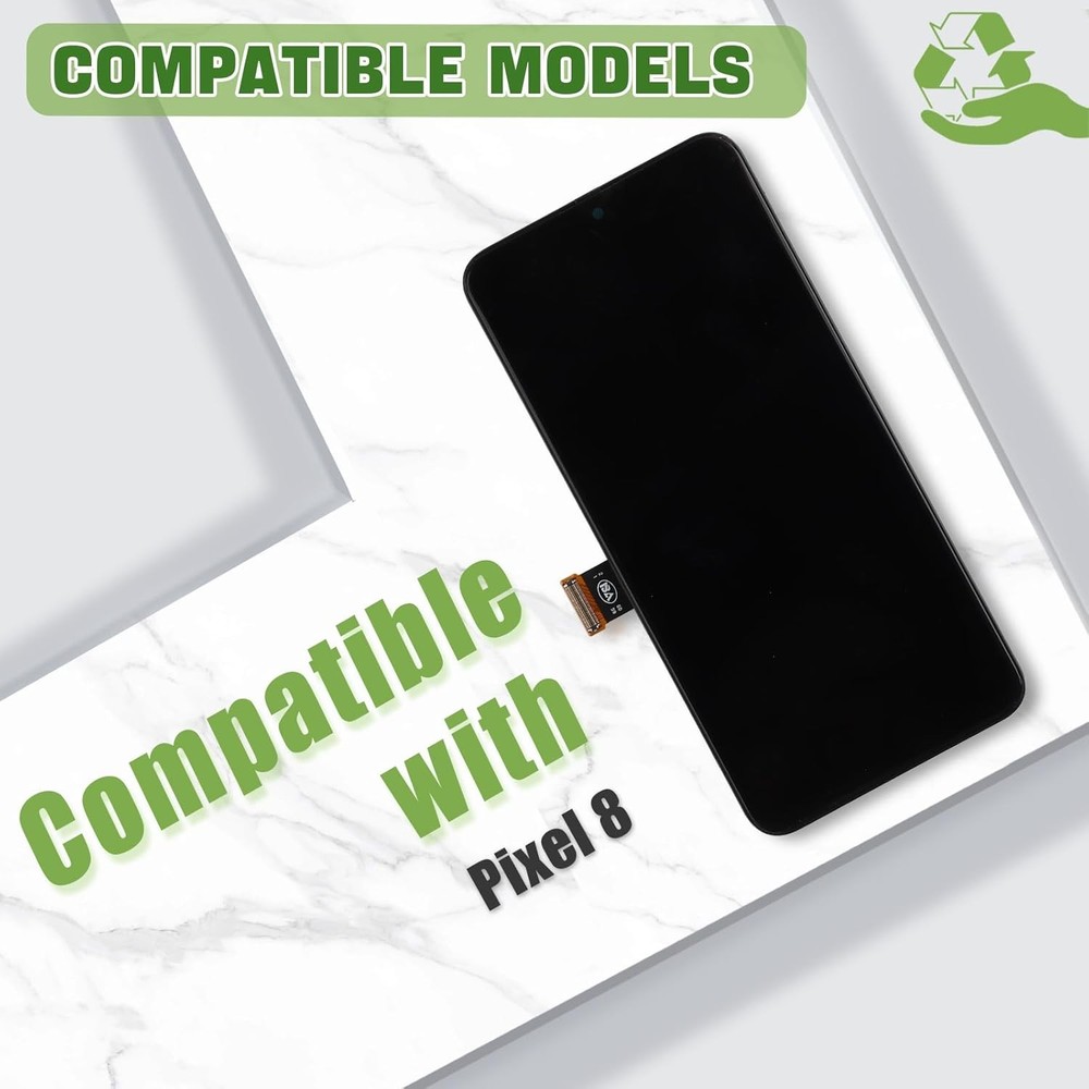 Replacement For Google Pixel 8 TFT LCD Display Touch Screen Digitizer Assembly