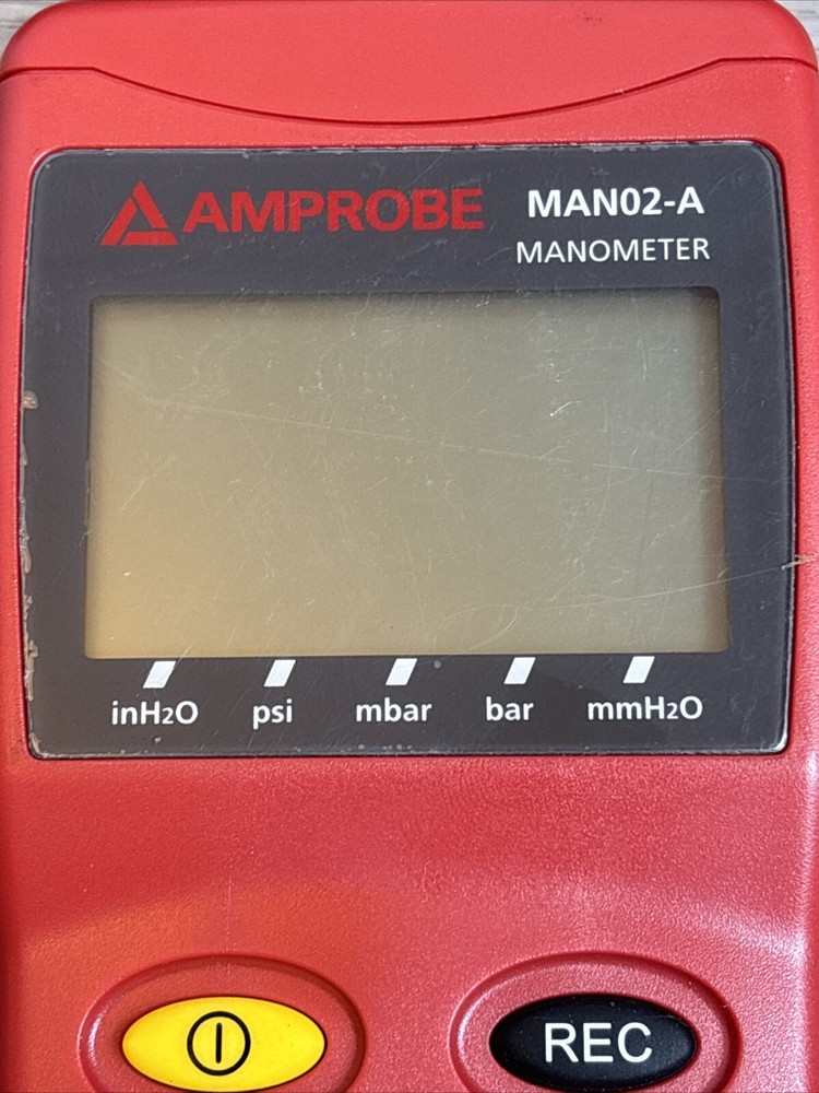 Amprobe MAN02A Differential Pressure Manometer