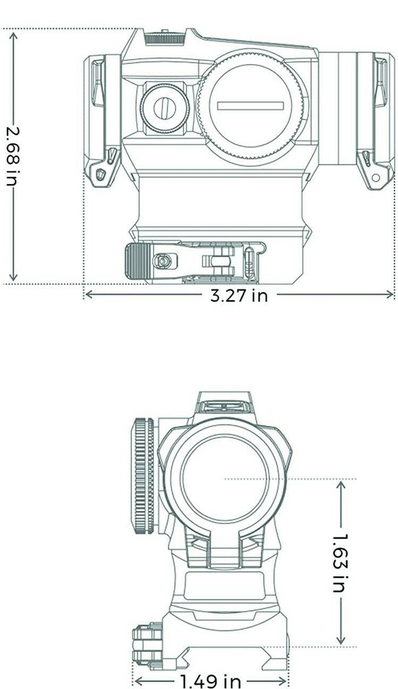 Holosun HS515GM Optical Red Dot Sight
